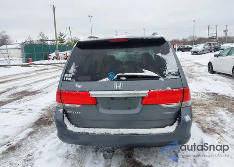 2010 Honda Odyssey Touring from USA, damaged, VIN 5FNRL3H97AB066437